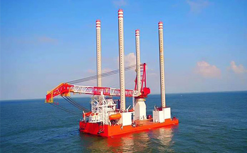 1.800t平臺(tái)自升式風(fēng)電安裝船