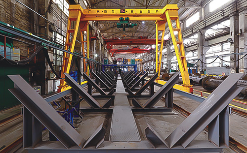 H型鋼生產(chǎn)線