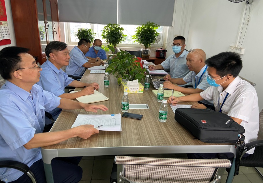 省特種設(shè)備檢測研究院蒞臨公司檢查指導(dǎo)