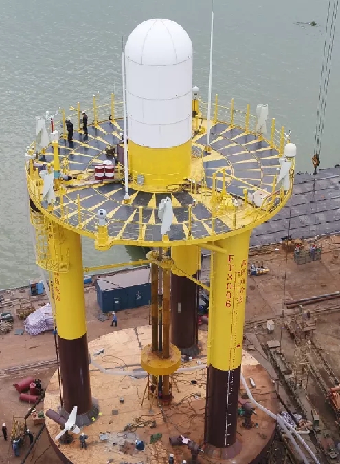 【決戰(zhàn)第四季度】公司承接的錨泊浮臺(tái)項(xiàng)目順利交付裝船