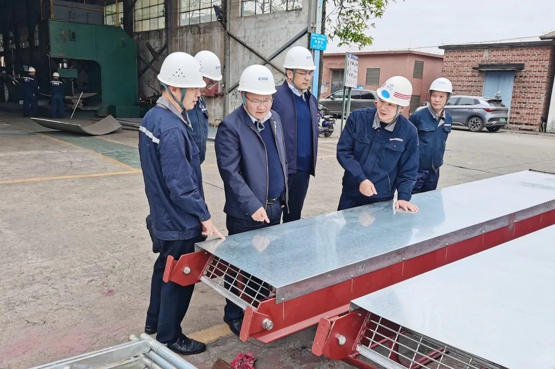 黃埔文沖總經(jīng)理羅兵到南沙基地調(diào)研指導(dǎo)工作